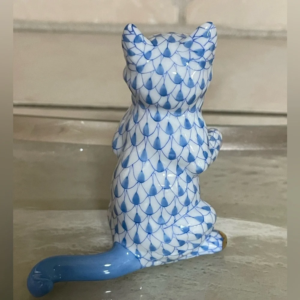 Herend Standing Cat - Picture 4 of 6